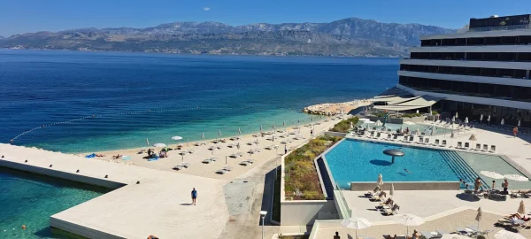 Grand Hotel View Superior double or twin room with balcony and sea view