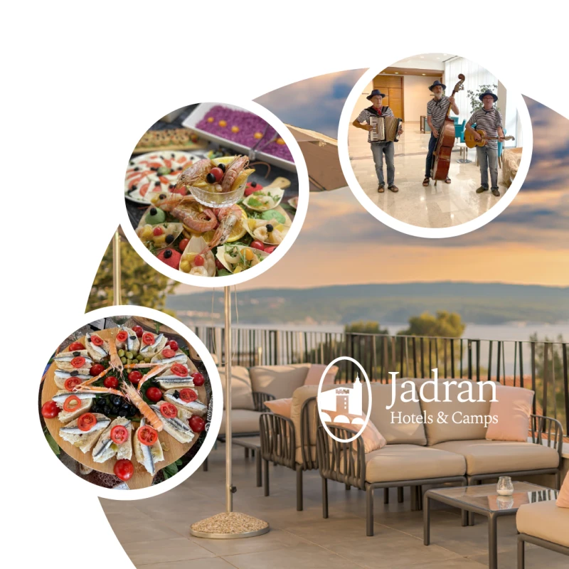 Coastal Evenings on the Hotel Terrace